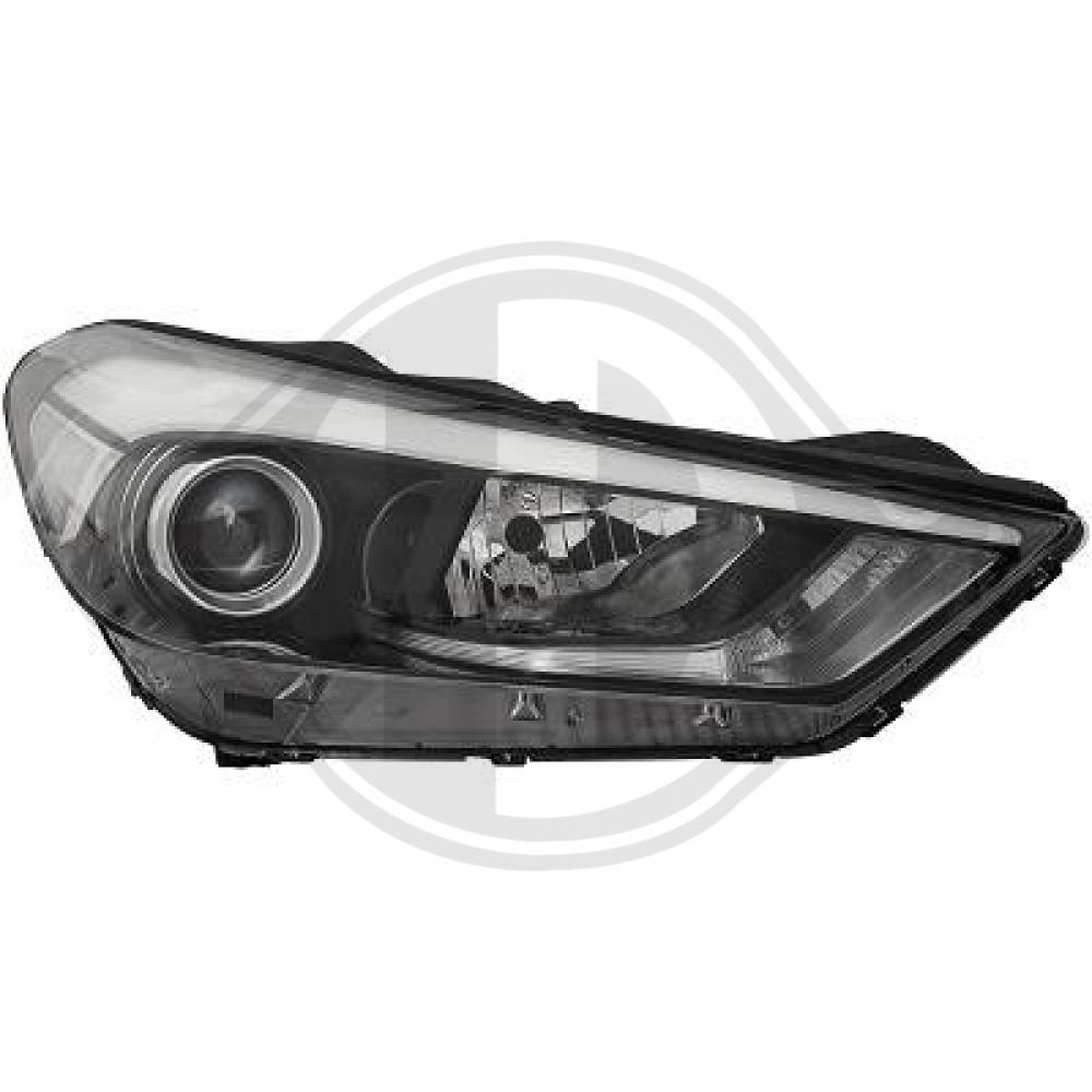 DIEDERICHS Forlygte 6862082 PY21W højre for HYUNDAI