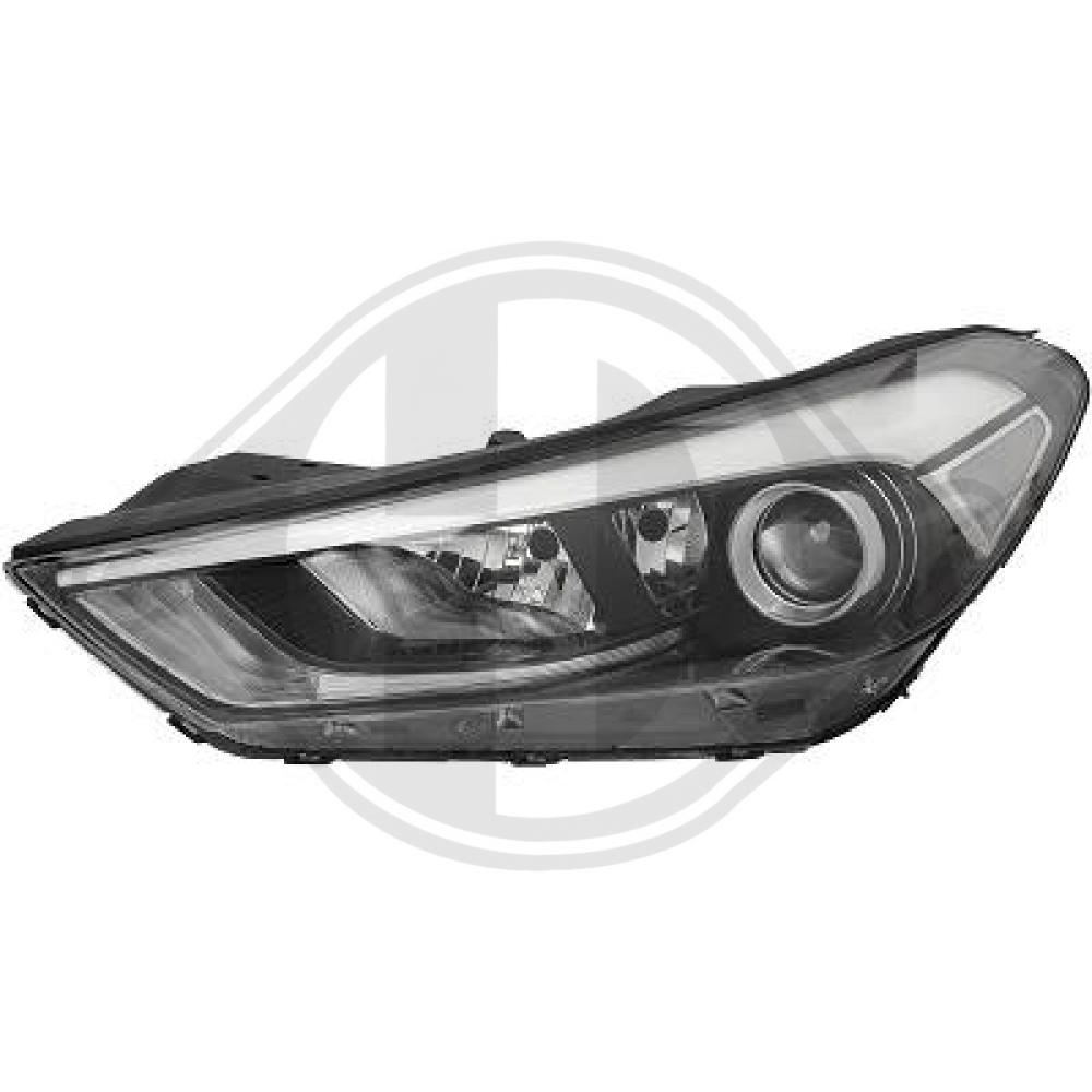 DIEDERICHS Forlygte 6862081 PY21W venstre for HYUNDAI