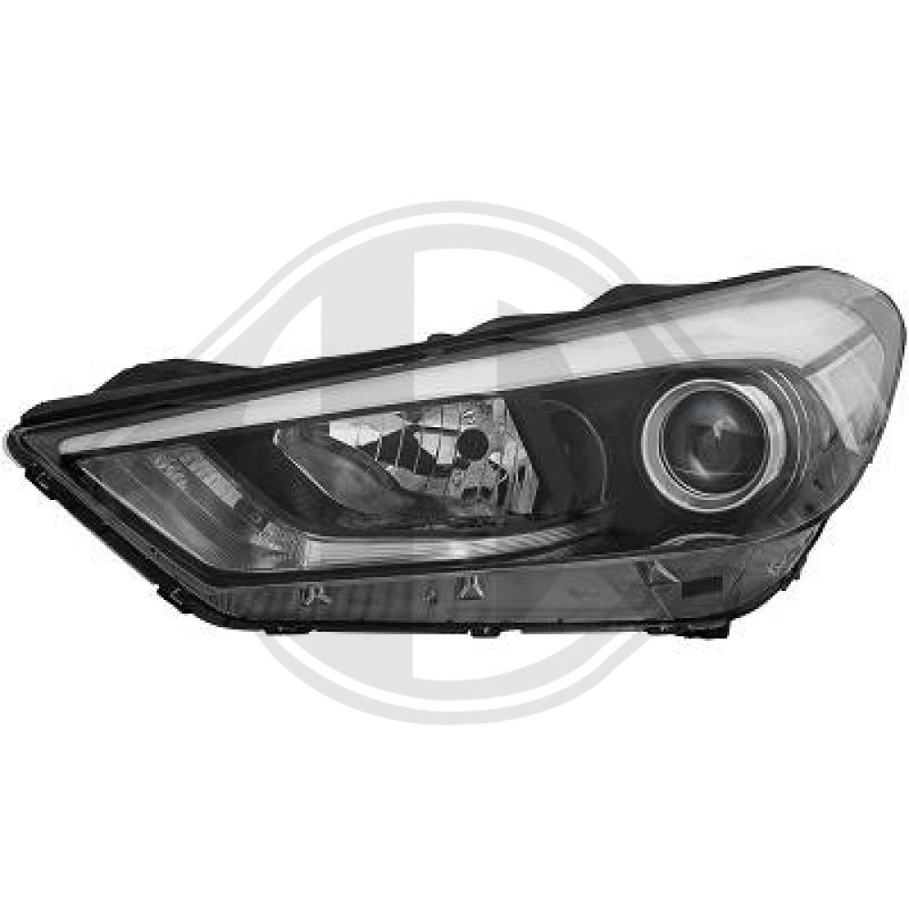 DIEDERICHS Forlygte 6862083 PY21W venstre for HYUNDAI