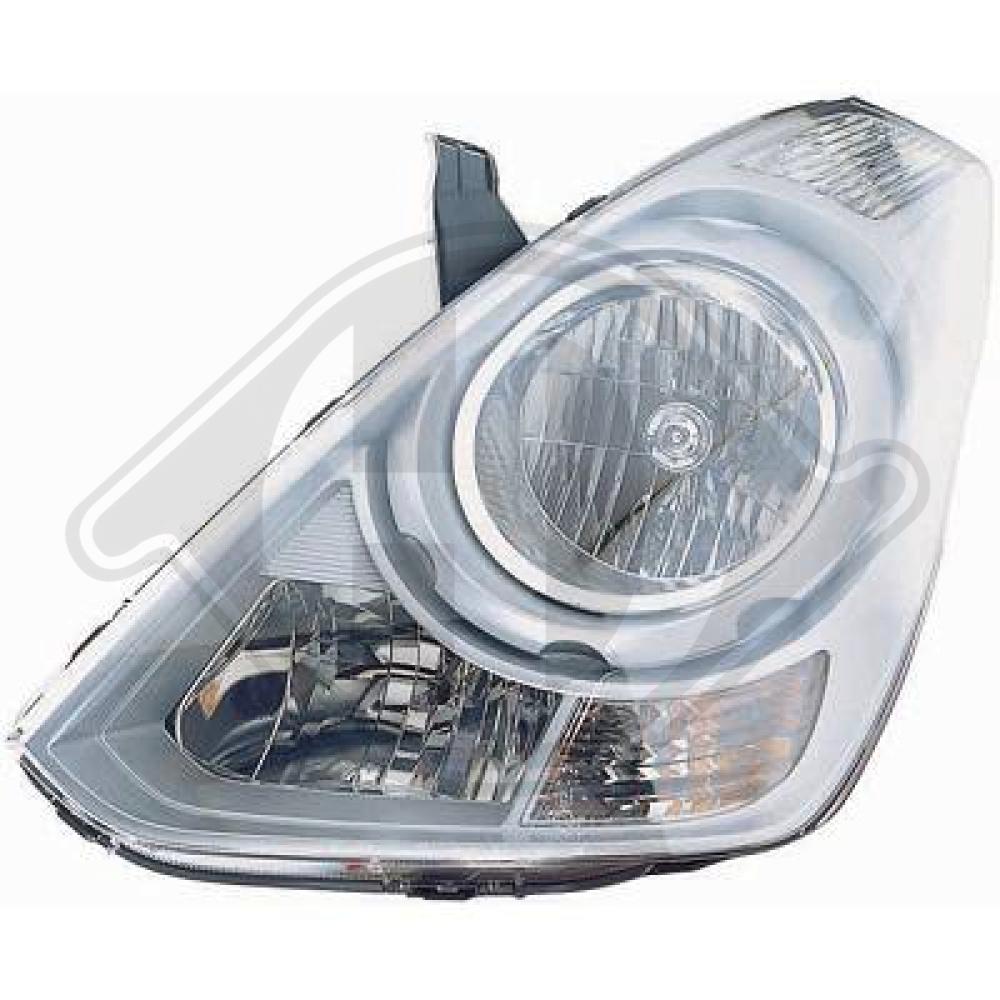 DIEDERICHS Forlygte 6883881 H1/H7 venstre for HYUNDAI