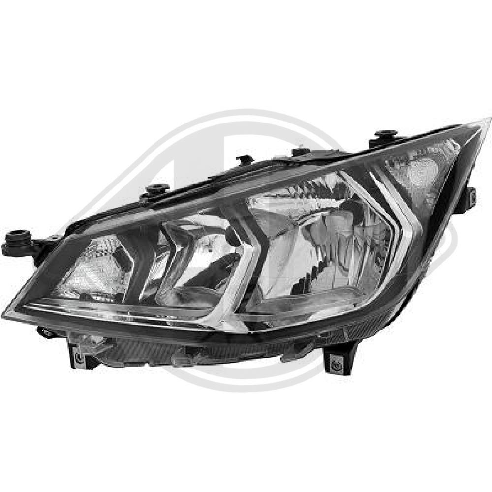DIEDERICHS Forlygte 7428081 PY21W venstre for SEAT
