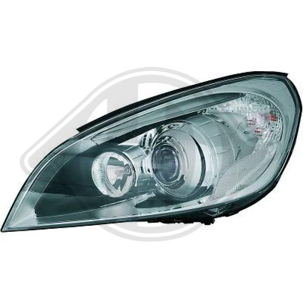DIEDERICHS Forlygte 7662185 H9 venstre for VOLVO