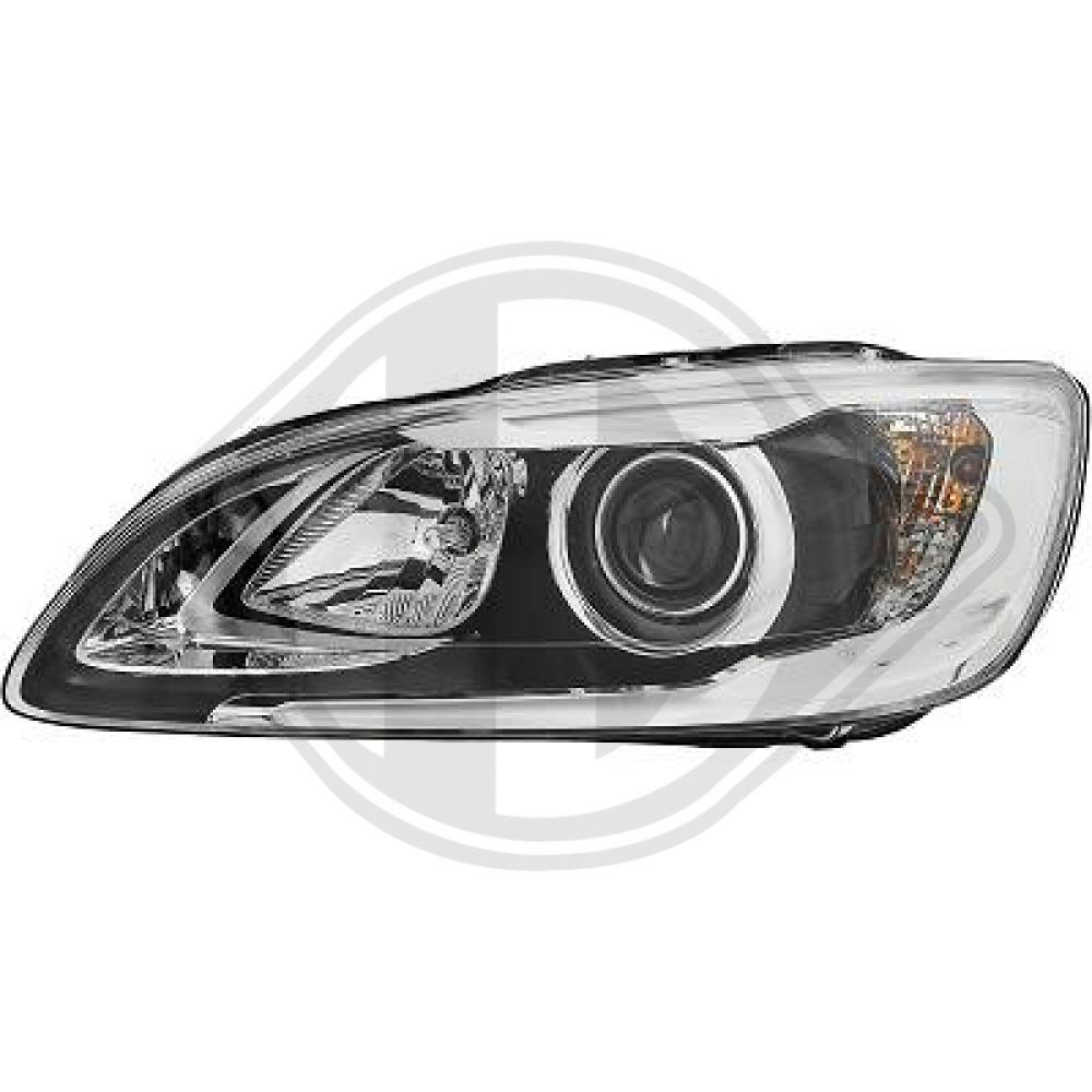 DIEDERICHS Forlygte 7662287 H9 venstre for VOLVO