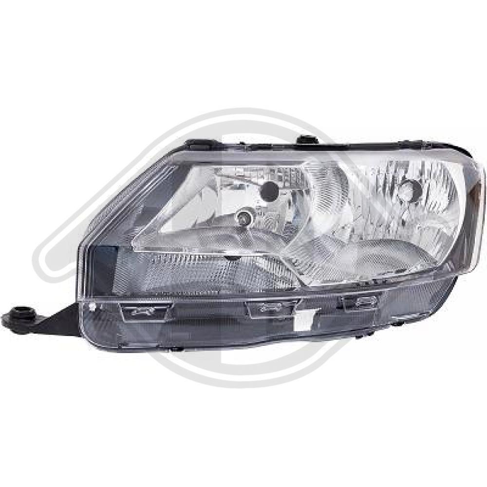 DIEDERICHS Forlygte 7825083 H15 venstre for SKODA