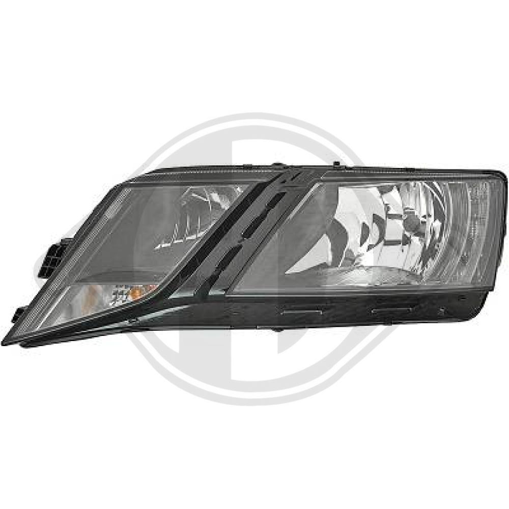 DIEDERICHS Forlygte 7832183 H7/H7 venstre for SKODA