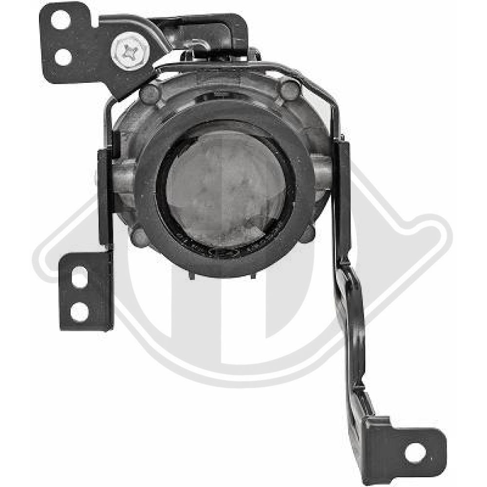 DIEDERICHS Tågelygte 6837086 HB4 højre for HYUNDAI