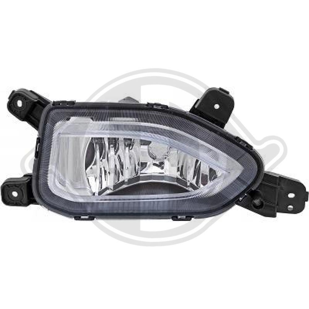 DIEDERICHS Tågelygte 6815089 H8 venstre for HYUNDAI