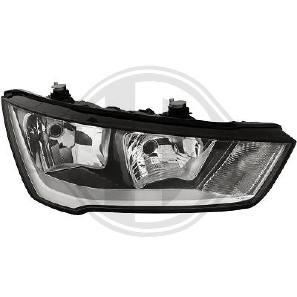 DIEDERICHS Forlygte 1080182 W5W højre for AUDI