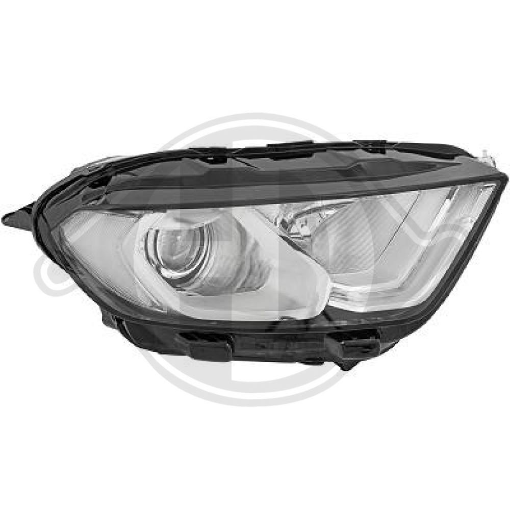 DIEDERICHS Forlygte 1481080 LED højre for FORD