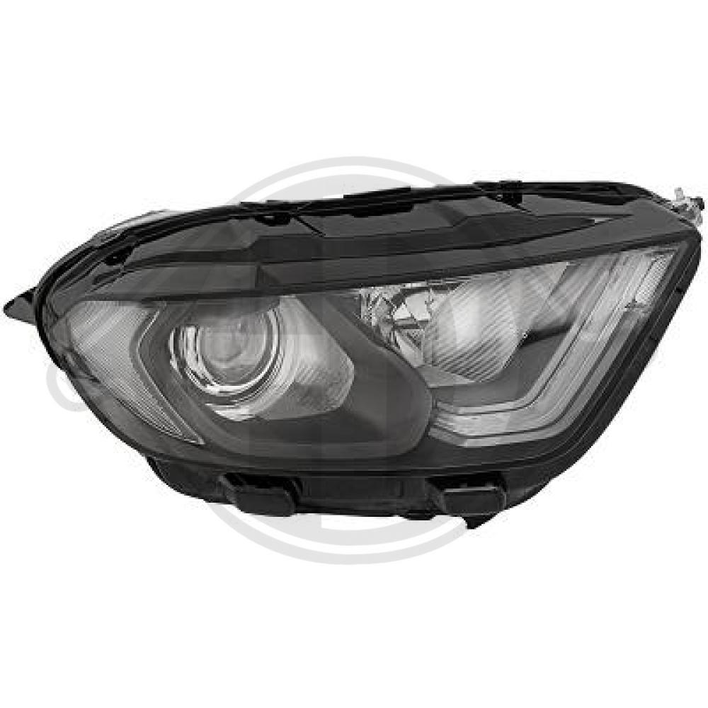 DIEDERICHS Forlygte 1481086 LED højre for FORD