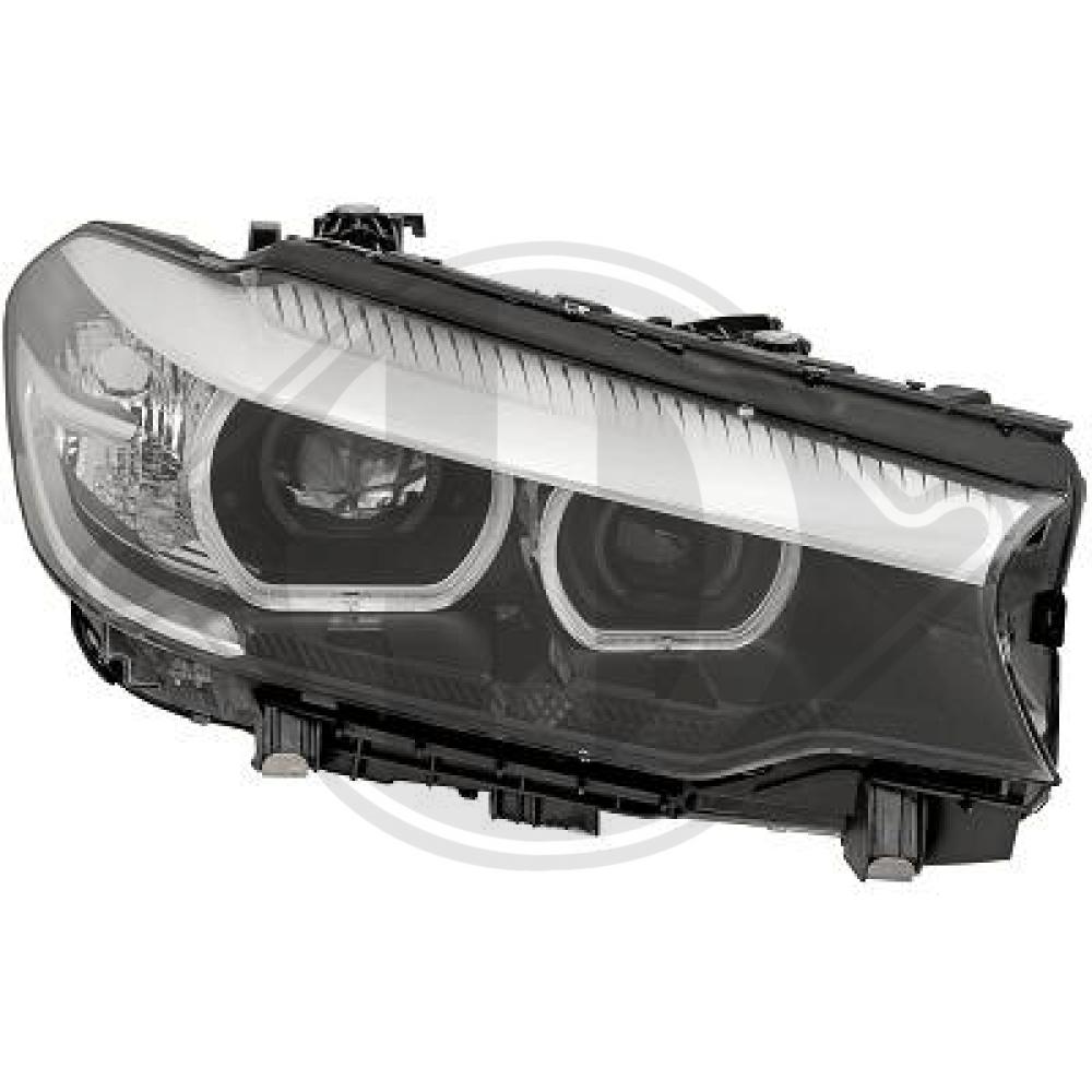 DIEDERICHS Forlygte 1226980 LED højre for BMW