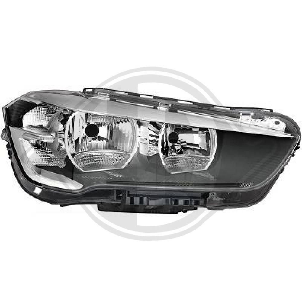 DIEDERICHS Forlygte 1266980 LED højre for BMW