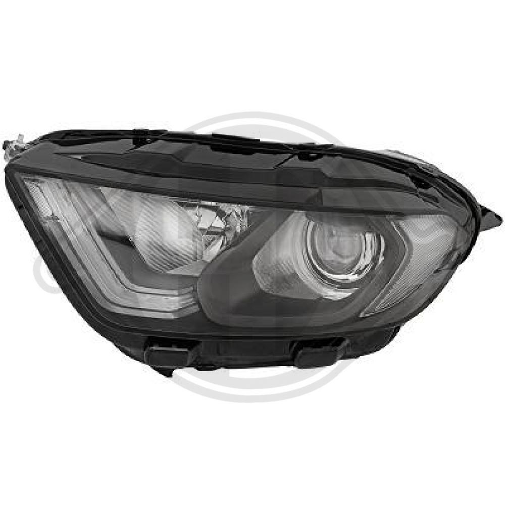DIEDERICHS Forlygte 1481087 LED venstre for FORD