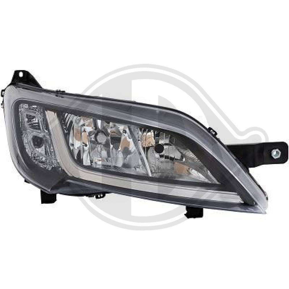 DIEDERICHS Forlygte 3484782 W21/5W højre for FIAT CITROËN PEUGEOT