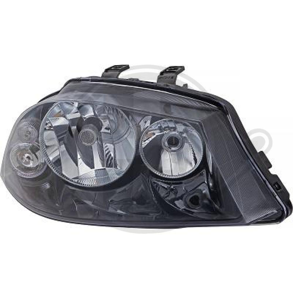 DIEDERICHS Forlygte 7425184 H3 højre for SEAT