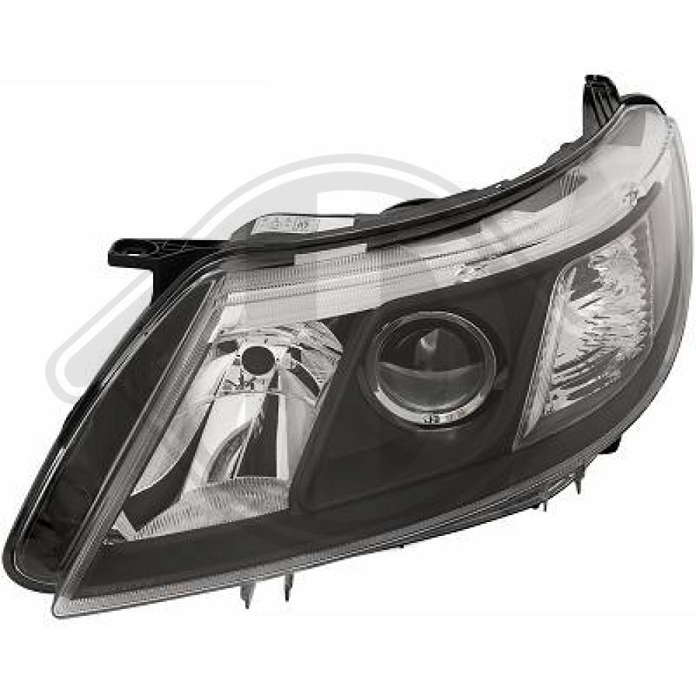 DIEDERICHS Forlygte 7514181 H7/H9 venstre for SAAB