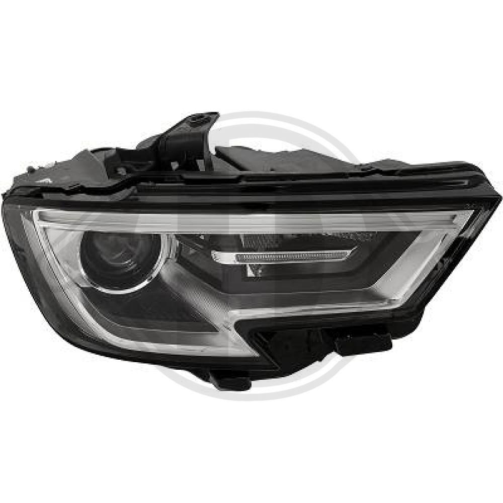 DIEDERICHS Forlygte 1033186 H8 højre for AUDI