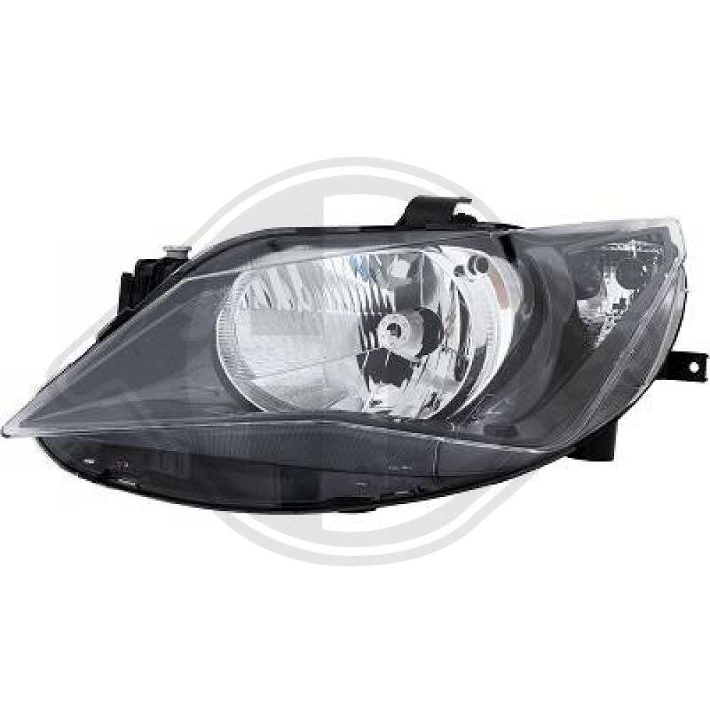 DIEDERICHS Forlygte 7427981 H4 venstre for SEAT