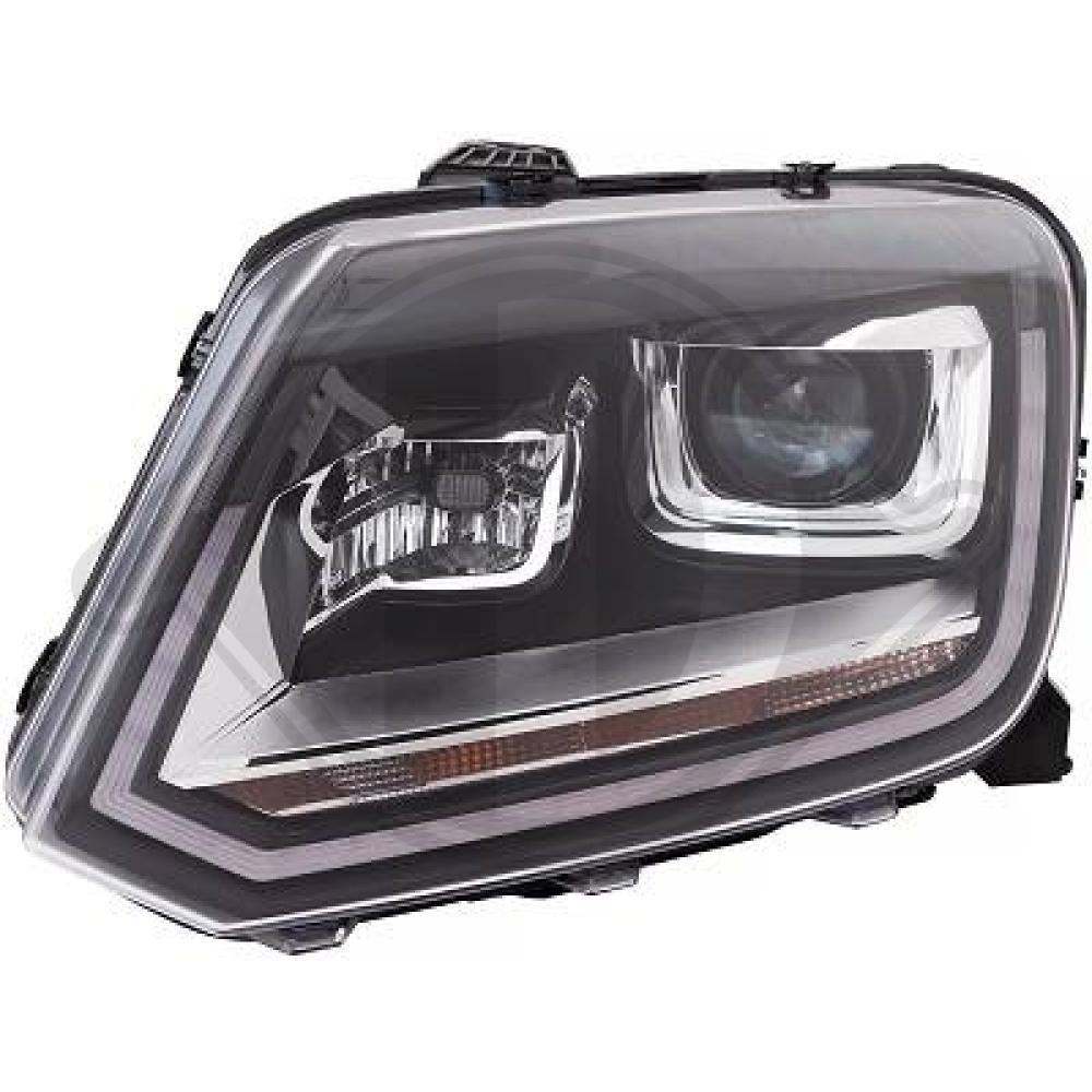 DIEDERICHS Forlygte 2275187 LED venstre for VW