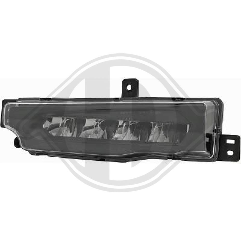 DIEDERICHS Tågelygte 1277189 LED venstre for BMW