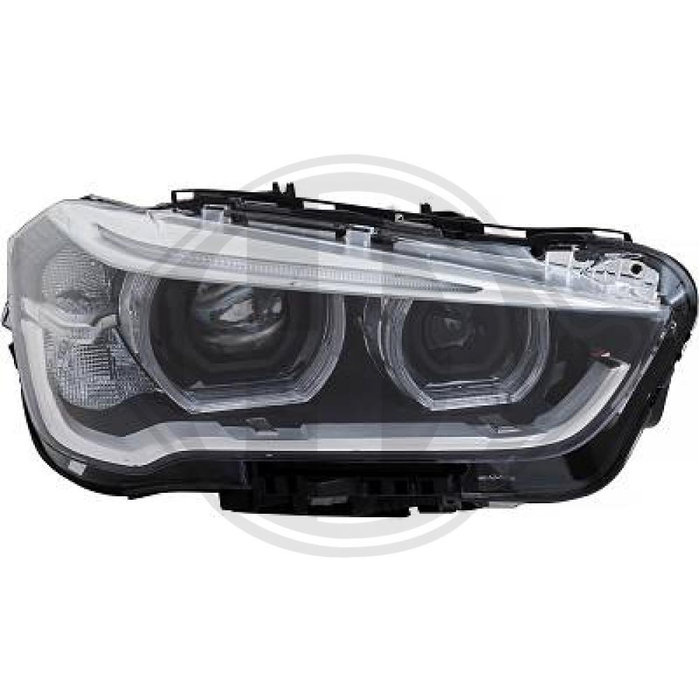 DIEDERICHS Forlygte 1266984 LED højre for BMW