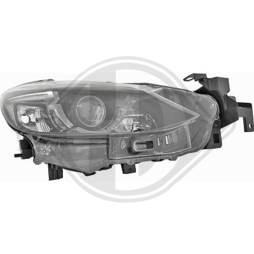 DIEDERICHS Forlygte 5627980 WY21W højre for MAZDA