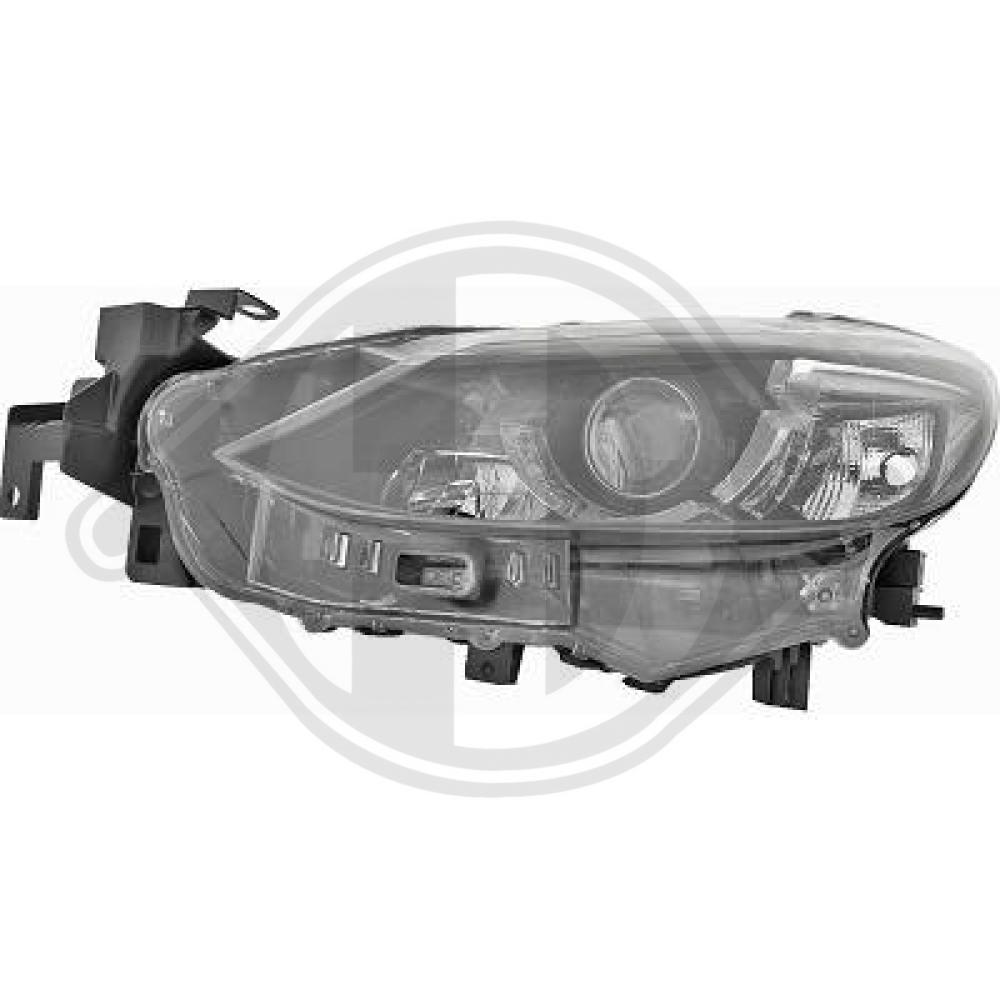 DIEDERICHS Forlygte 5627981 WY21W venstre for MAZDA