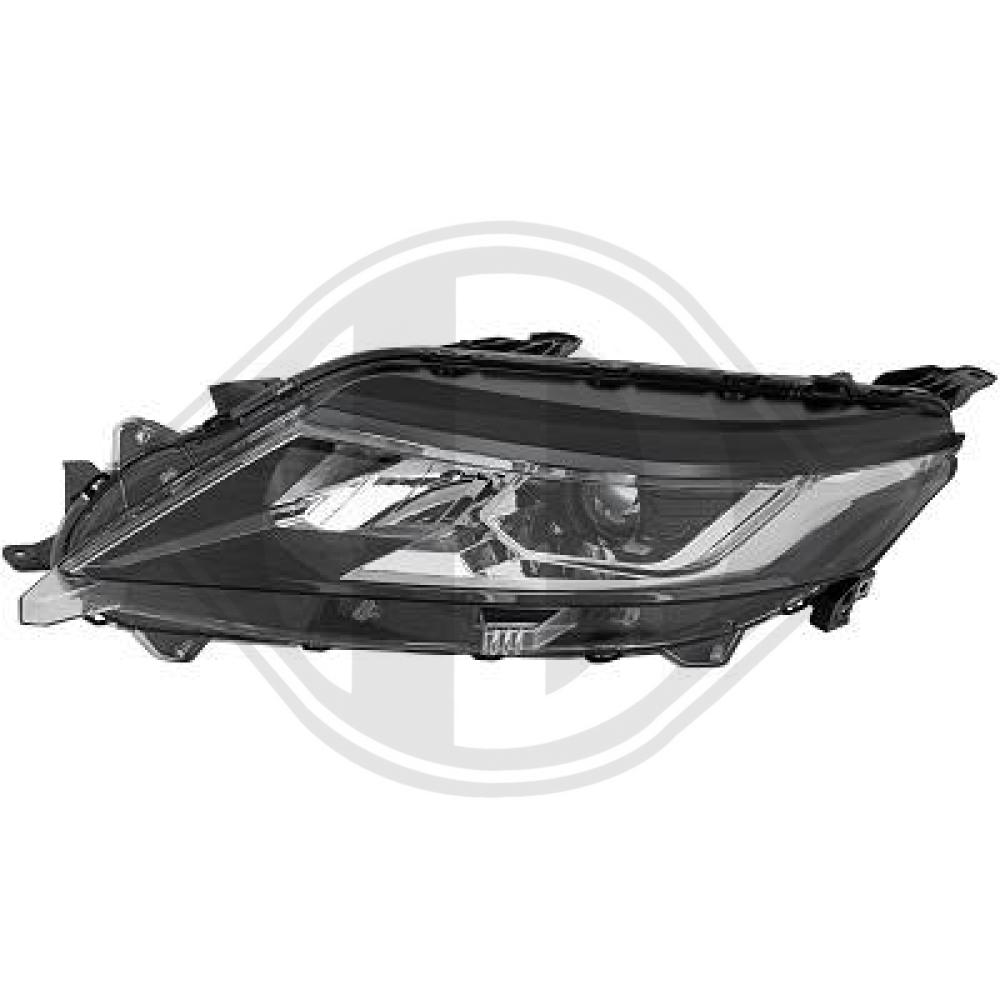 DIEDERICHS Forlygte 5883981 H11/HB3 venstre for MITSUBISHI