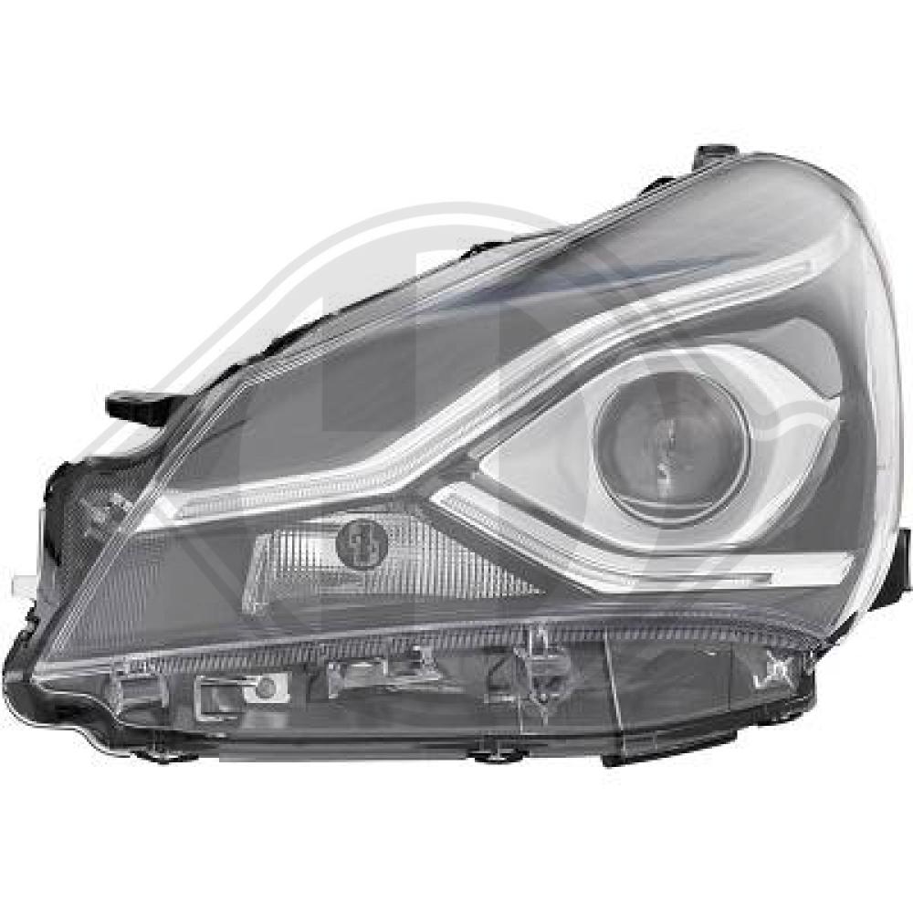 DIEDERICHS Forlygte 6607385 HIR2 venstre for TOYOTA