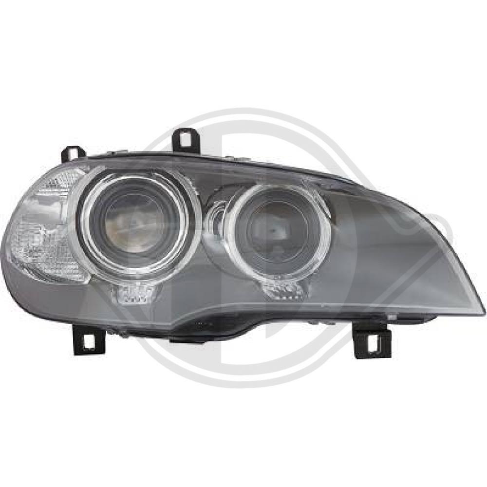 DIEDERICHS Forlygte 1291286 D1S (gasafladningslampe) højre for BMW