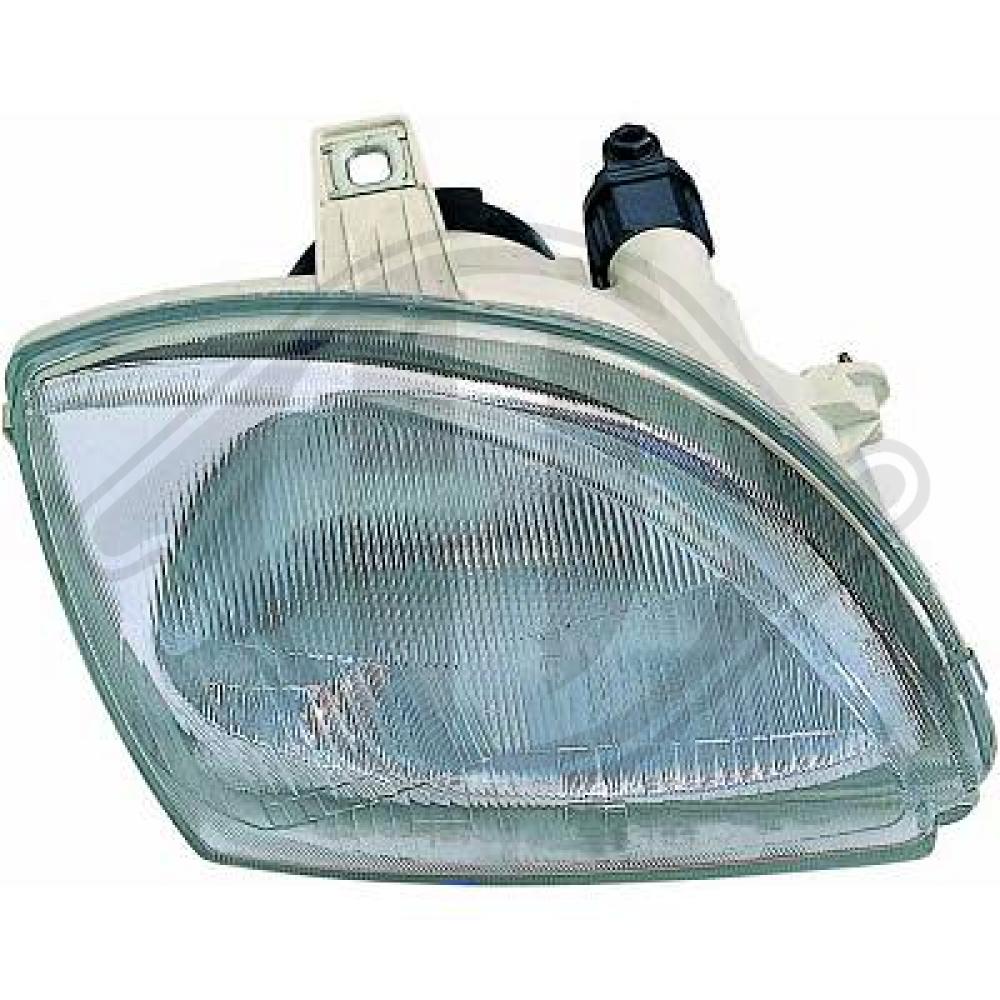 DIEDERICHS Forlygte 3433982 H4 højre for FIAT