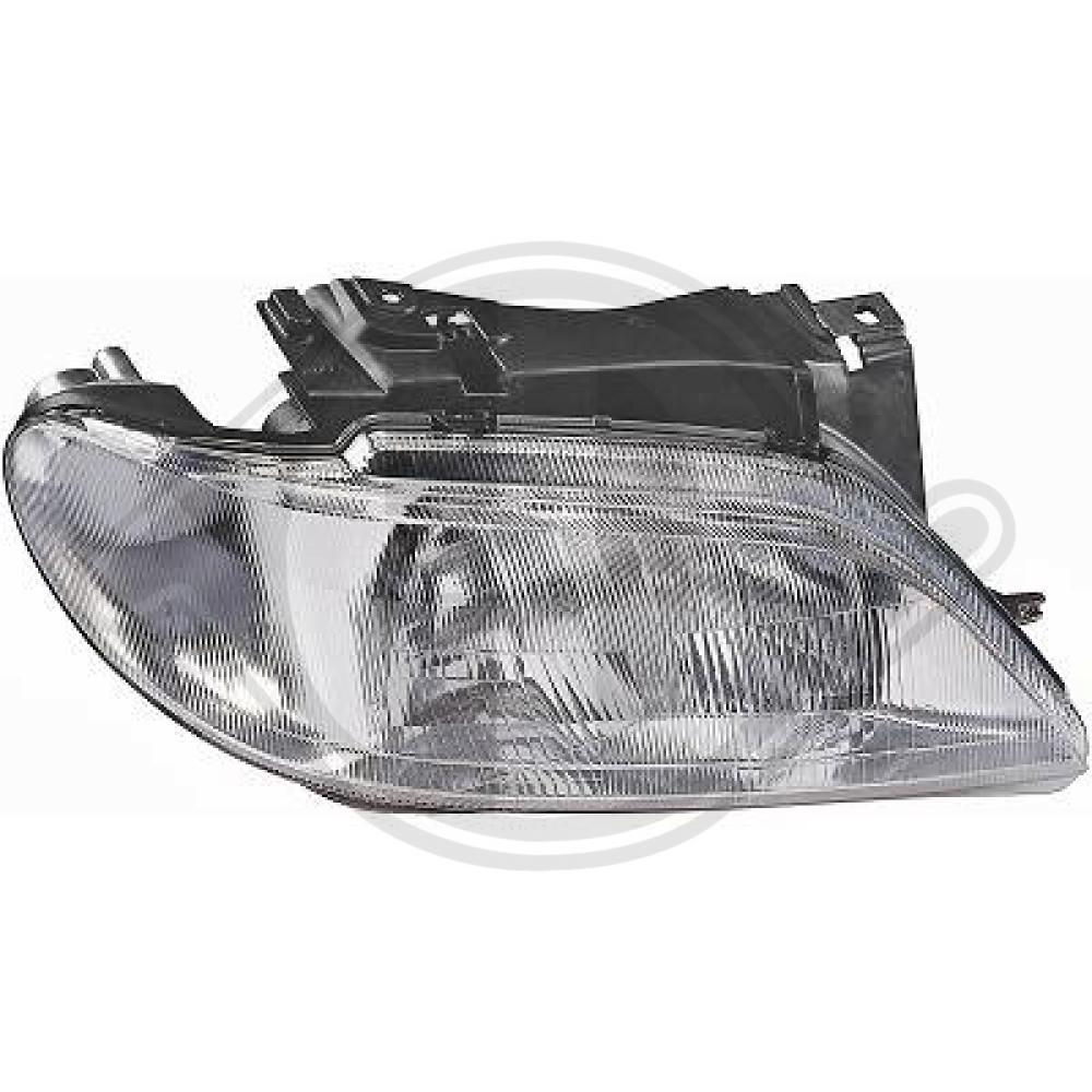 DIEDERICHS Forlygte 4070980 H4 højre for CITROËN