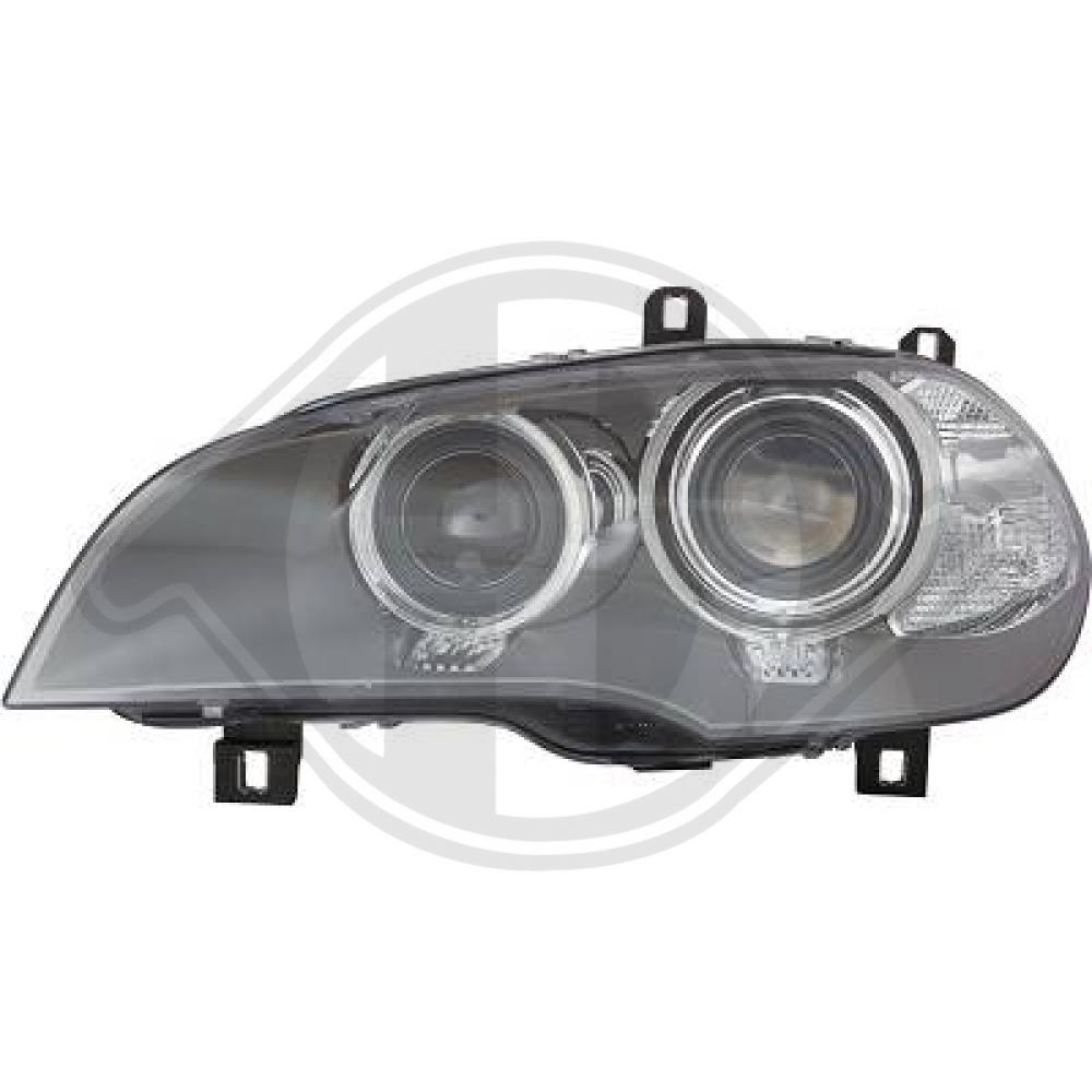 DIEDERICHS Forlygte 1291287 D1S (gasafladningslampe) venstre for BMW