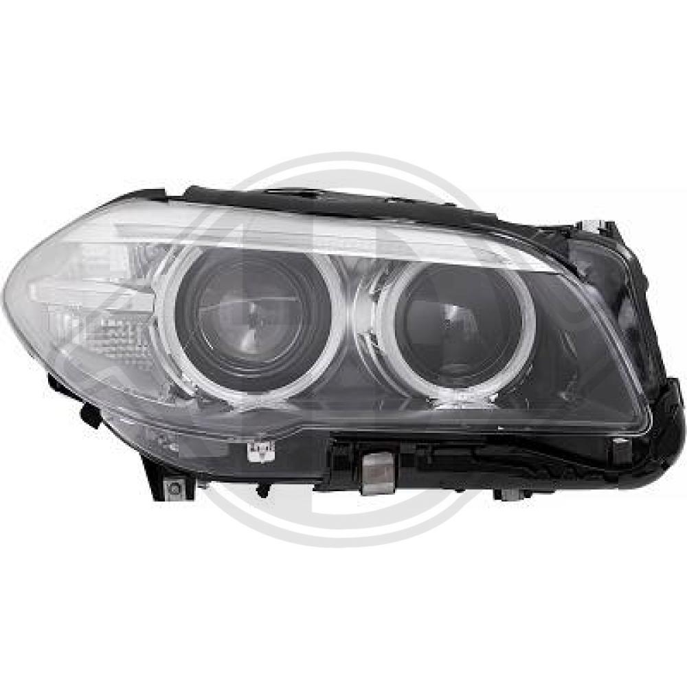DIEDERICHS Forlygte 1225186 D1S (gasafladningslampe) højre for BMW