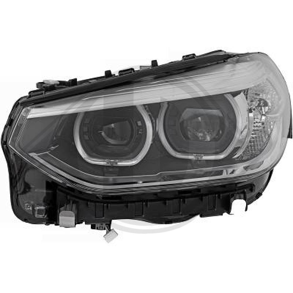 DIEDERICHS Forlygte 1277083 LED venstre for BMW