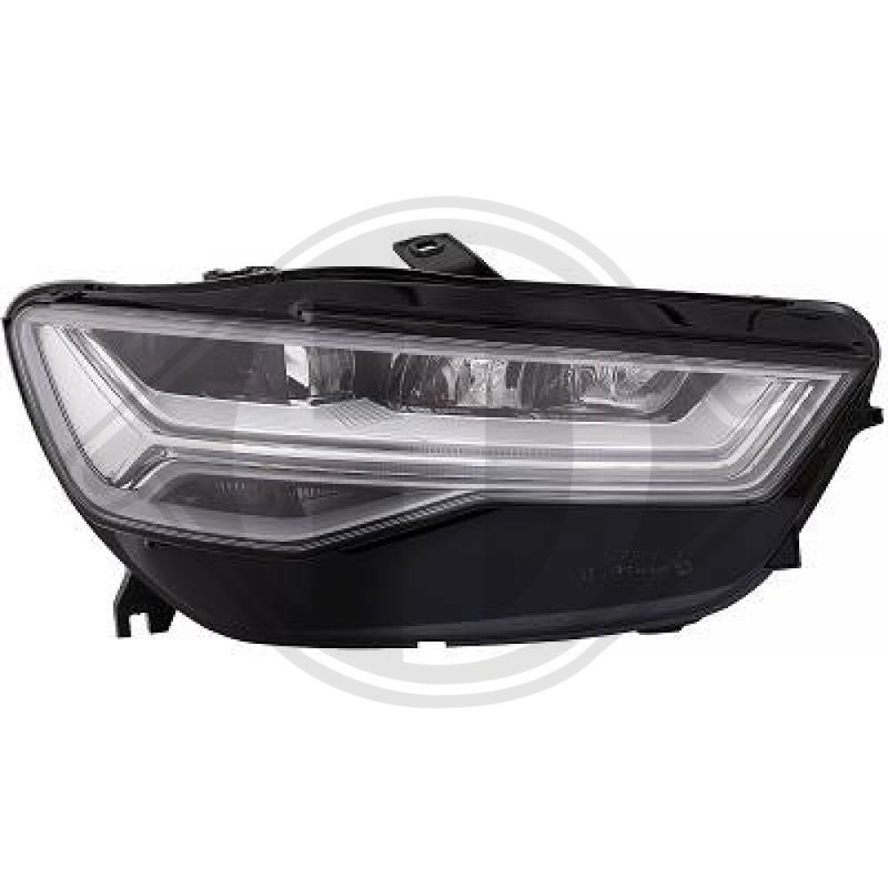 DIEDERICHS Forlygte 1028180 LED højre for AUDI