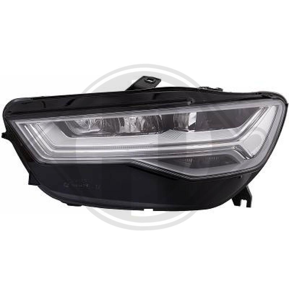 DIEDERICHS Forlygte 1028181 LED venstre for AUDI