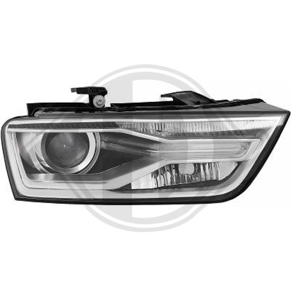 DIEDERICHS Forlygte 1065182 LED højre for AUDI