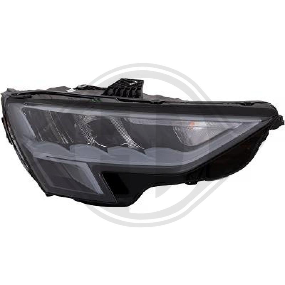 DIEDERICHS Forlygte 1034080 PWY24W højre for AUDI