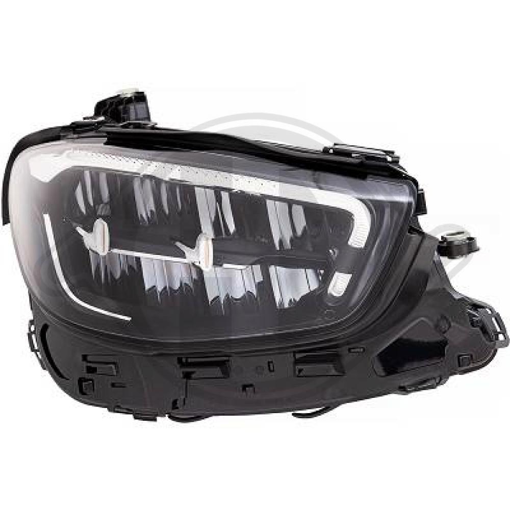 DIEDERICHS Forlygte 1618180 LED højre for MERCEDES-BENZ