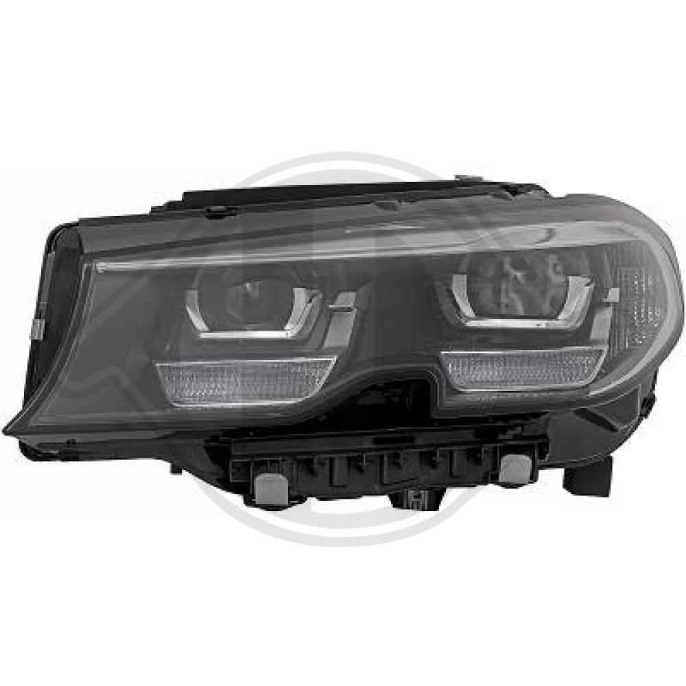 DIEDERICHS Forlygte 1219981 LED venstre for BMW