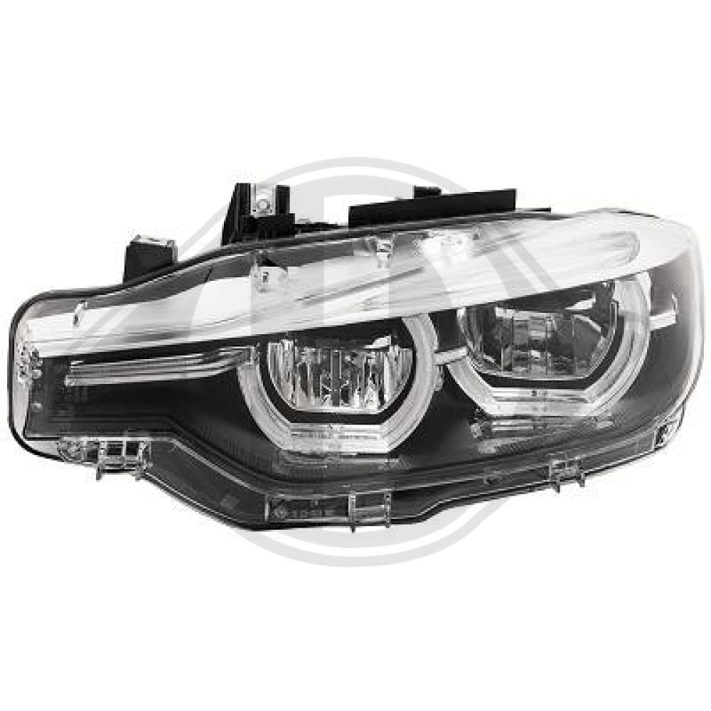 DIEDERICHS Forlygte 1217983 LED venstre for BMW