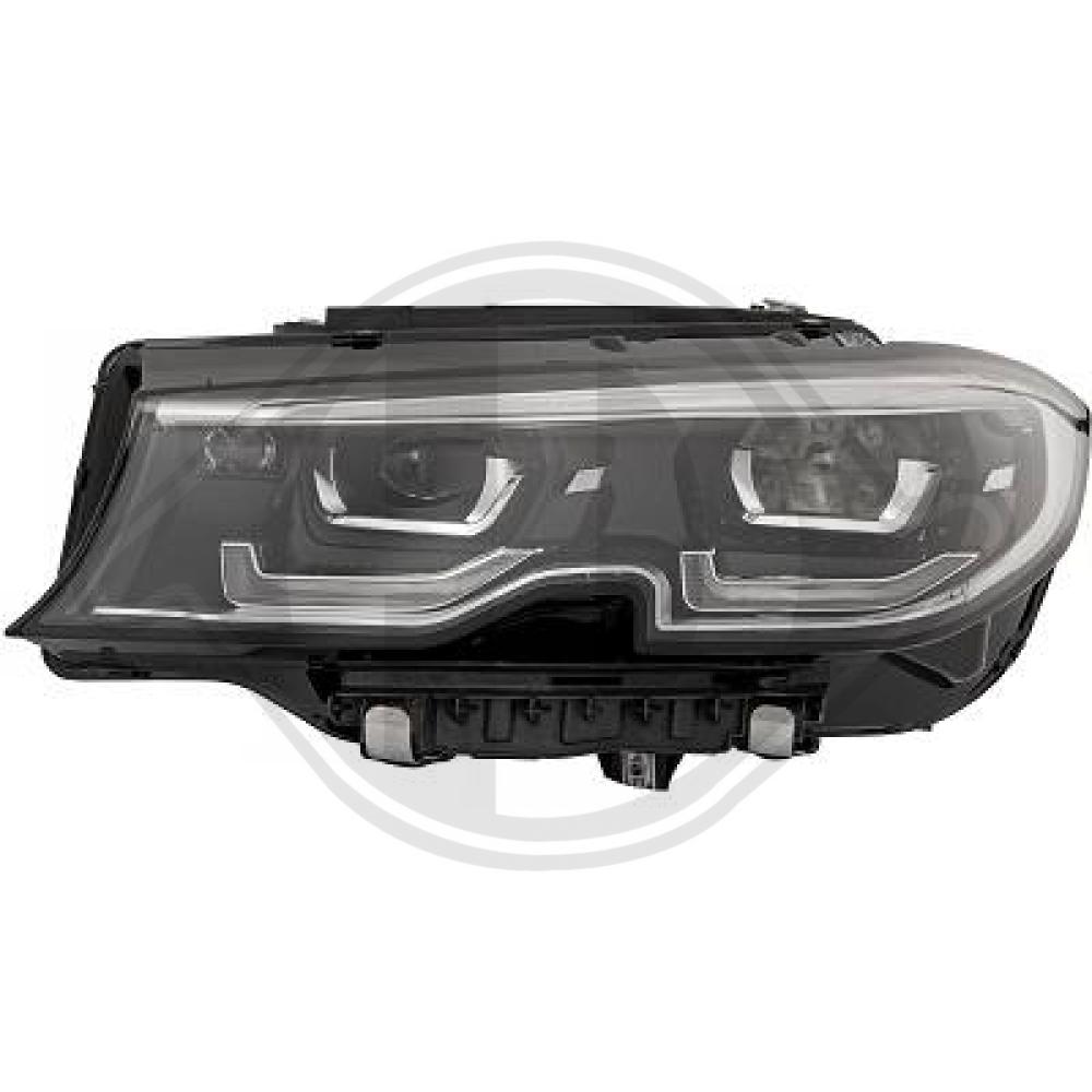 DIEDERICHS Forlygte 1219085 LED venstre for BMW