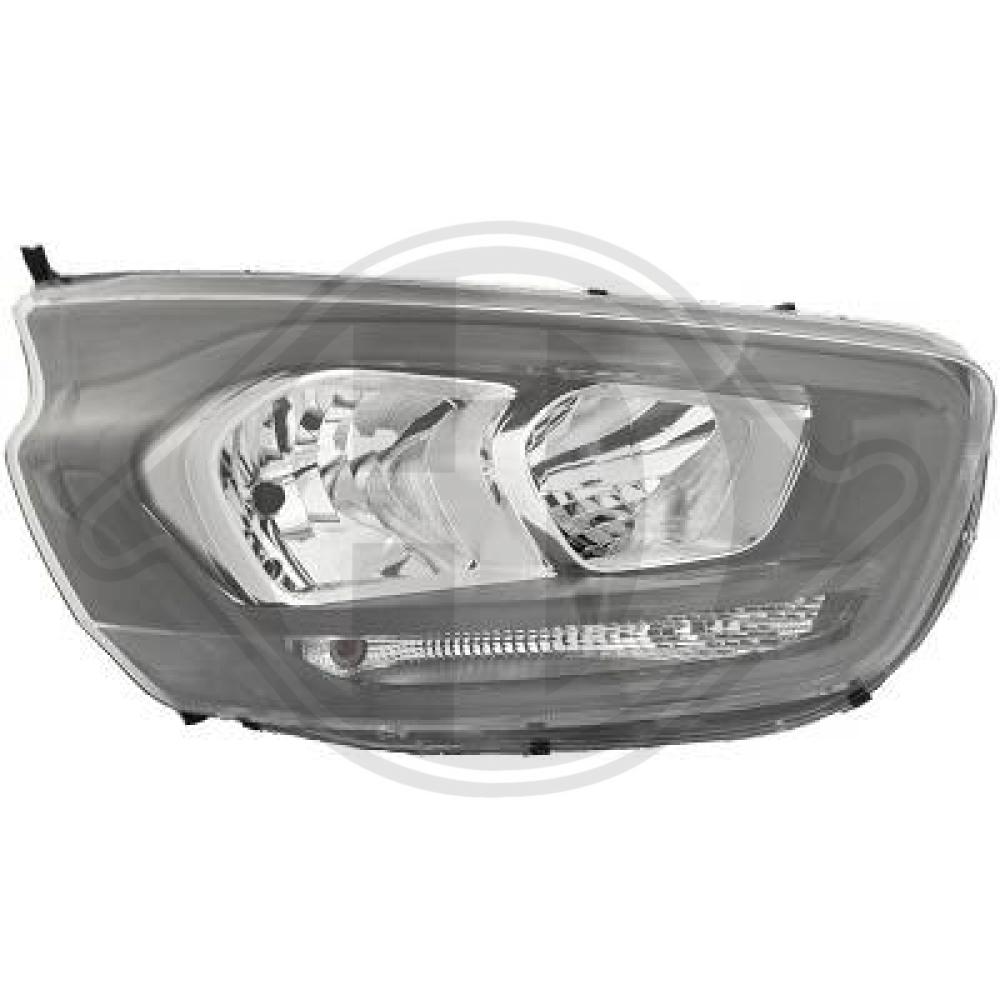 DIEDERICHS Forlygte 1456180 H15 højre for FORD