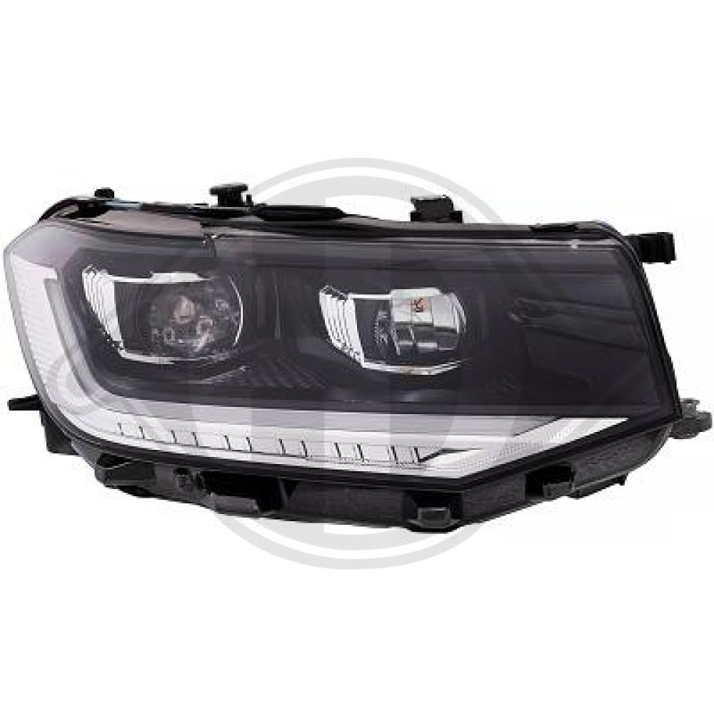 DIEDERICHS Forlygte 2360082 højre for VW