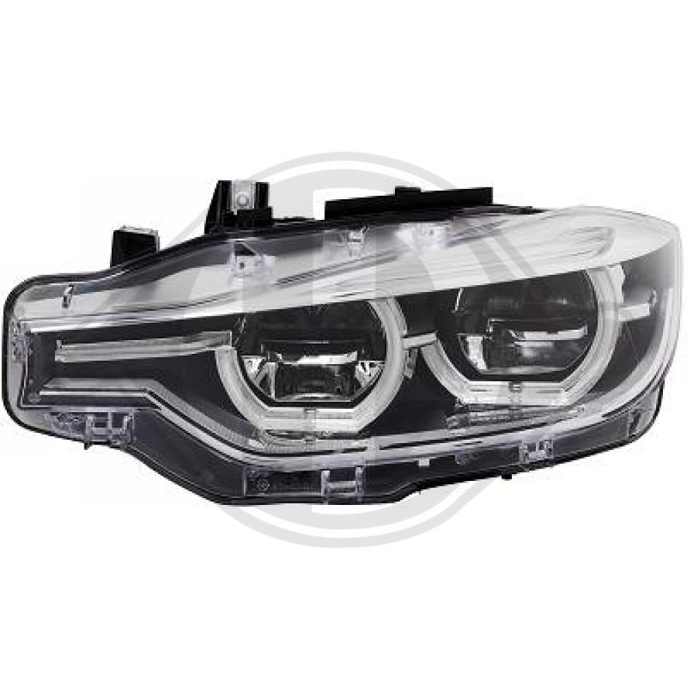 DIEDERICHS Forlygte 1218085 venstre for BMW