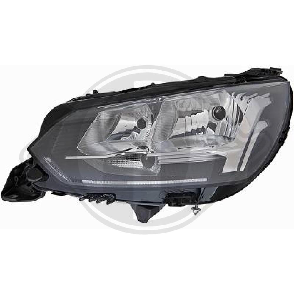 DIEDERICHS Forlygte 4228083 PY21W venstre for PEUGEOT