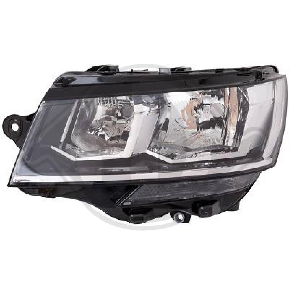 DIEDERICHS Forlygte 2274283 WY21W venstre for VW