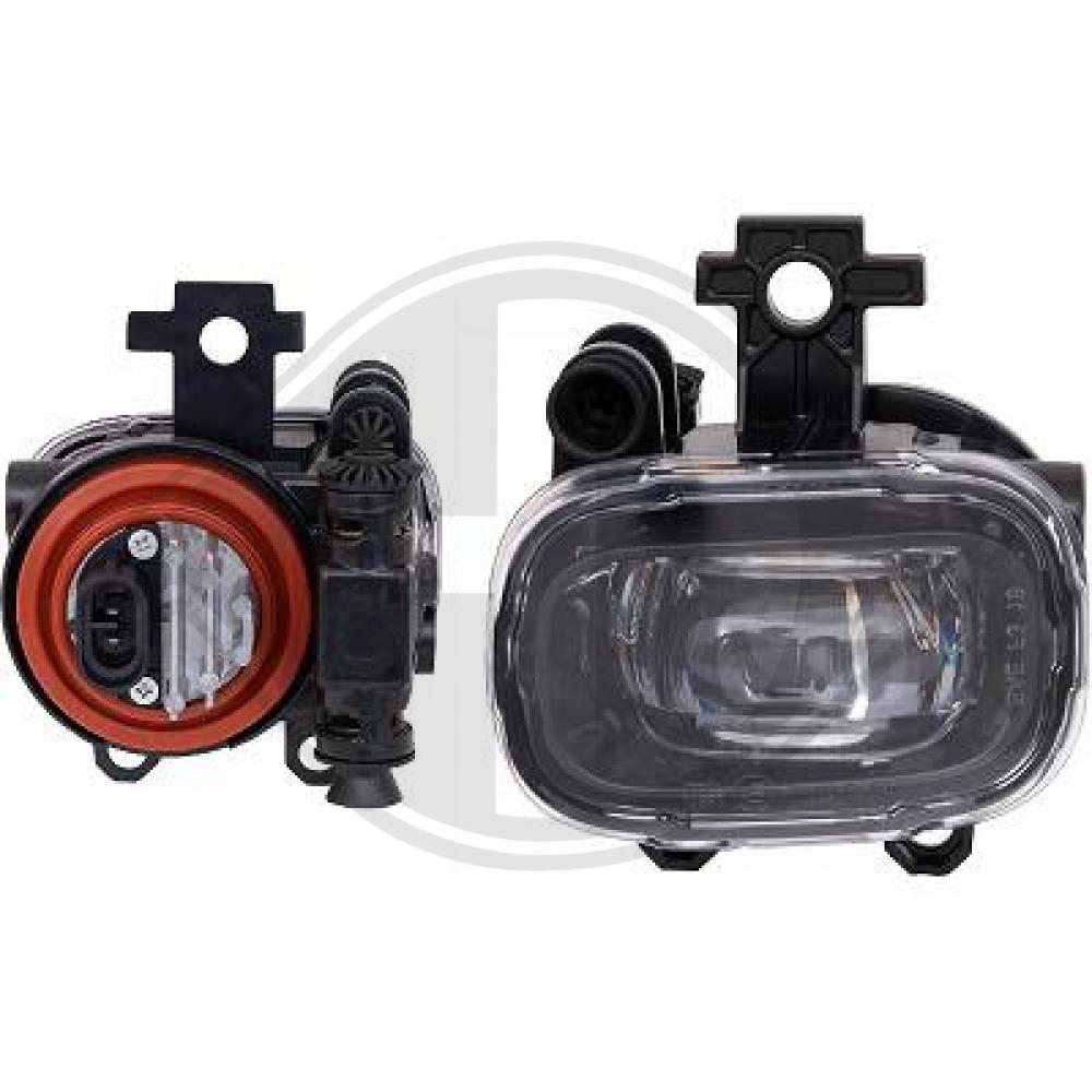 DIEDERICHS Tågelygte 4417088 LED højre for NISSAN RENAULT