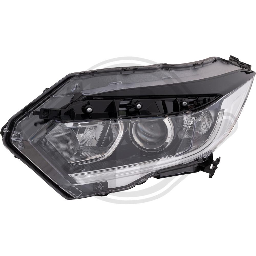 DIEDERICHS Forlygte 5292181 H11/HB3 venstre for HONDA